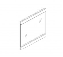 Настенное зеркало Джаггер