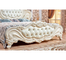 Кровать Элиза Люкс (крем) 1600х2000