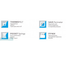 Матрас серии Soft Selection V-Guard 5 с независимым пружинным блоком Pocket Springs от Беллона