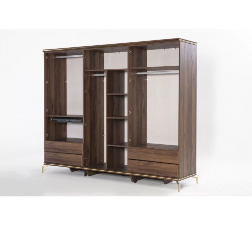 Шестистворчатый шкаф Монтего MONT-34