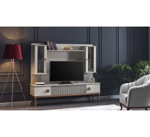 Часть мебельной стенки  для ТВ тумбы  (PESARO) PESR-15В