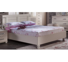 Двуспальная кровать Мира MIRA-26 белая