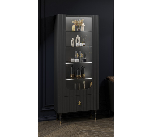 Шкаф-витрина Лоренсо МН-043-25