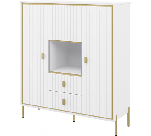 Гостиная Люксор (Белый глянец)