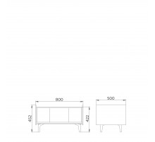 Журнальный столик Модена МН-048-26