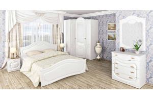 Спальня Орхидея (белая)