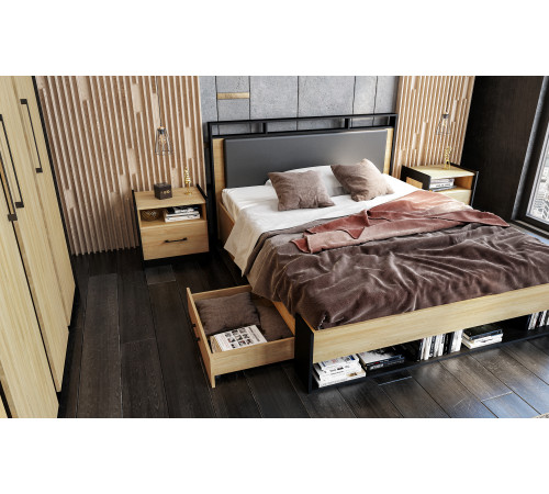 Кровать Стенли 1600х2000 (Прованс) МН-037-01