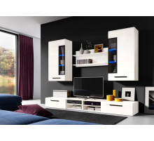 Настенная полка Кёльн-980 Белый Аляска