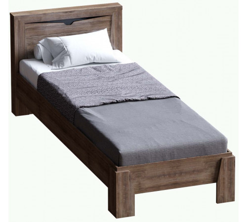 Односпальная кровать Соренто Дуб Стирлинг