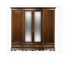 Шкаф для одежды Оскар ММ-216-01/04 (орех)