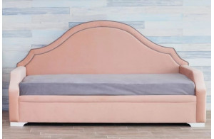 Односпальная кровать-софа Сандрин с мягкой спинкой