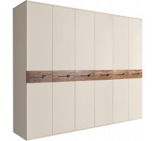 Шестистворчатый шкаф для одежды Богемия Вуд (Bogemia Wood) БМШ2/6 (Wo)