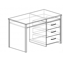 Стол письменный Гранж 986