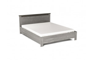 Кровать 1600, Денвер Риббек серый 