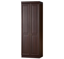 Двустворчатый шкаф для одежды Инна 615 темный